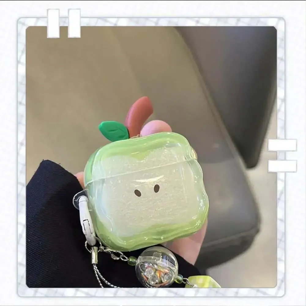 Love and Deepspace Caleb Airpods Case Red Green Apple Earphone Cover